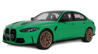 BMW M3 CS 2023 signal green 1:18 GT Spirit