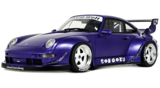 Porsche RWB Son Goku 2024 purple 1:18 GT Spirit
