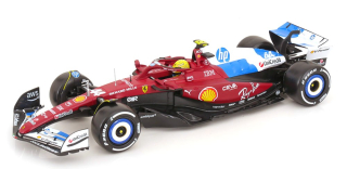 Ferrari F1 SF-25 Scuderia Ferrari #44 L.Hamilton Miami GP 2025 with Showcase 1:18 Bburago