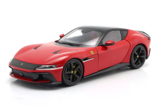 Ferrari 12Cilindri 2024 rosso corsa with Showcase 1:18 Polistil