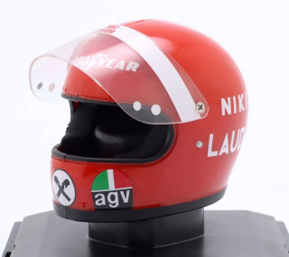 Helmet - N.Lauda #12 Ferrari F1 World Champion 1975 1:5 Spark Editions
