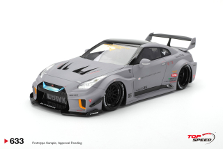 Nissan LB-Silhouette WORKS GT 35GT-RR Ver.1 matt grey 1:18 TopSpeed Models