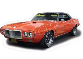 Pontiac Firebird 400 1969 red 1:43 Ixo America