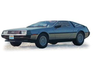 DeLorean DMC-12 1981 silver 1:43 Ixo America