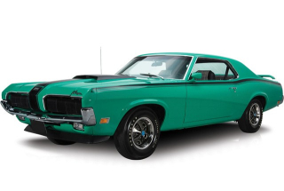 Mercury Cougar Eliminator 428 CJ 1970 green/black 1:43 Ixo America