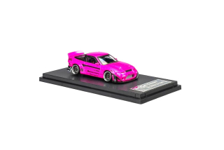 Nissan 180SX *Rocket Bunny* magenta 1:64 Microturbo