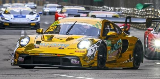 Porsche 911 GT3 R 992 Schumacher CLRT #22 L.Heinrich 3rd Macau GT Cup FIA GT World Cup 2025 1:43 Spark