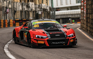 Audi R8 LMS GT3 Evo II Team Phantom #46 J.Eriksson Macau GT Cup FIA GT World Cup 2025 1:43 Spark