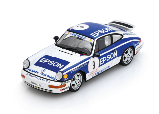 Porsche 964 #9 J.-P. Malcher Winner Carrera Cup France 1991 1:43 Spark