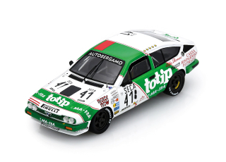 Alfa Romeo GTV6 #41 Lombardi/Drovandi/*Spiffero* 24H Spa 1985 1:43 Spark