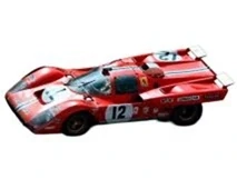 Ferrari 512M 5.0L V12 Team N.A.R.T. North American Racing Team #12 Posey/Adamovicz 3rd 24H Le Mans 1971 1:18 Top Marques Collectibles
