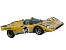 Ferrari 512M ch.1002 Team Scuderia Montjuich #15 Vaccarella/Juncadella 24H Le Mans 1971 1:18 Top Marques Collectibles