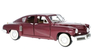 Tucker Torpedo 1948 burgundy 1:18 Lucky Diecast