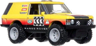 Range Rover Classic #333 *Car Culture HW Off Road* yellow/black 1:64 HotWheels