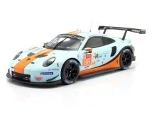 Porsche 911 991 RSR Gulf #86 Wainwright/Barker/Davison 24H Le Mans 2018 1:12 Ixo Models