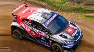 Toyota GR Yaris Rally2 #24 Kajetanowicz/Szczepaniak Rallye Chile 2025 1:43 Ixo Models