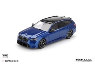 BMW M5 G99 2025 marina bay blue metallic 1:43 TSM Model