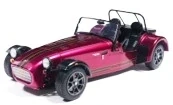 Caterham seven 275 2014 purple metallic 1:18 Solido
