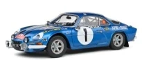Alpine A110 1600S #1 Therier/Roure Rally Monte Carlo 1972 1:18 Solido