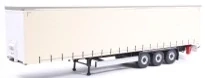 Tarpaulin Trailer 2021 white 1:24 Solido