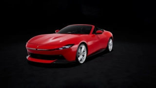 Ferrari Amalfi Spider rosso corsa 1:43 Looksmart