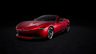 Ferrari Amalfi Spider rosso magma 1:43 Looksmart
