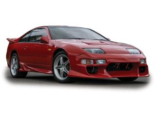 Nissan Fairlady Z 1989 cherry red pearl 1:64 Ixo America