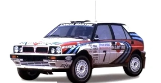 Lancia Delta Integrale #7 Kankkunen/Piironen Acropolis Rally 1991 1:18 Sun Star