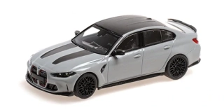 BMW M3 CS 2023 grey metallic 1:43 Minichamps