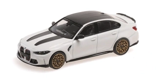 BMW M3 CS 2023 matt white 1:43 Minichamps
