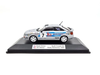 Audi S2 Coupe #7 E. Triner/J. Klíma Rally Bohemia 1994 1:43 Solido