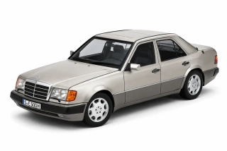 Mercedes-Benz 500 E W124 smoke silver 1:18 Norev