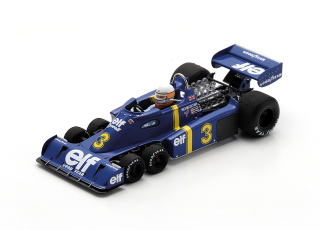 Tyrrell P34 #3 J.Scheckter Winner Sweden GP 1976 1:43 Spark