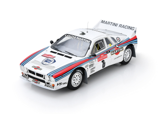 Lancia 037 Rally #6 Alen/Kivimäki Winner Rallye Sanremo 1983 1:18 Spark