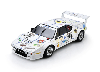BMW M1 #71 Danner/von Bayern/Oberndorfer 24H Le Mans 1981 1:18 Spark