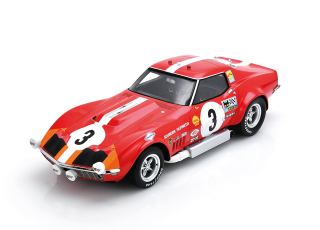 Corvette C3 #3 Maglioli/Greder 24H Le Mans 1968 1:18 Spark