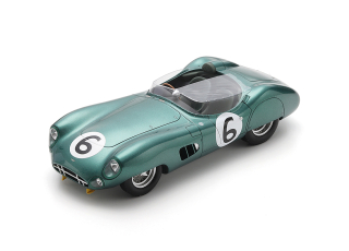Aston Martin DBR1 #6 Trintignant/Frére 2nd 24H Le Mans 1959 1:18 Spark