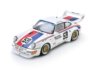 Porsche 964 Turbo S LM #59 Rohrl/Stuck/Haywood 7th 12H Sebring 1993 1:18 Spark