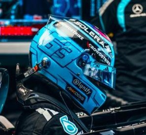Helmet - George Russell - Mercedes-AMG Petronas F1 Team 2026 1:5 Spark