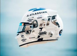 Helmet - Alex Albon - Atlassian Williams F1 Team 2026 1:5 Spark