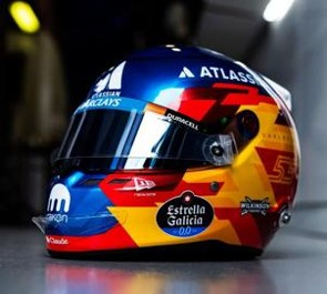 Helmet - Carlos Sainz - Atlassian Williams F1 Team 2026 1:5 Spark