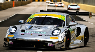 Porsche 911 GT3 R 992 Schumacher CLRT #11 A. Gü Ven Macau GT Cup FIA GT World Cup 2025 1:64 Spark