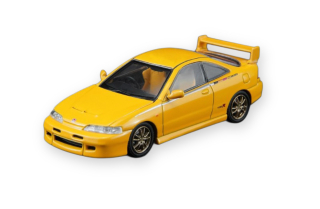 Honda Integra Type-R (DC2) Mugen 1997 yellow 1:64 Motorhelix 
