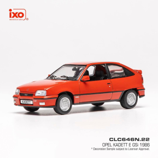 Opel Kadett E GSI 16V 1986 red 1:43 Ixo Models