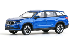 Škoda Kodiaq II 2023 modrá race metalíza 1:43 Abrex
