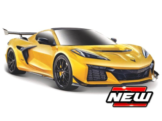 Chevrolet Corvette ZR1 Coupe 2024 yellow 1:24 Maisto