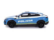 Lamborghini Urus Polizia 2018 light blue/white 1:24 Maisto