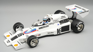 Shadow DN8 #16 R.Patrese Japan GP 1977 with Pilot Figure 1:18 Tecnomodel