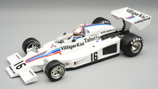 Shadow DN8 #16 A.Merzario Austria GP 1977 with Pilot Figure 1:18 Tecnomodel