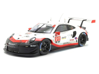 Porsche 911 991 RSR #911 Pilet/Makowiecki/Tandy 24H Daytona 2018 1:12 Ixo Models